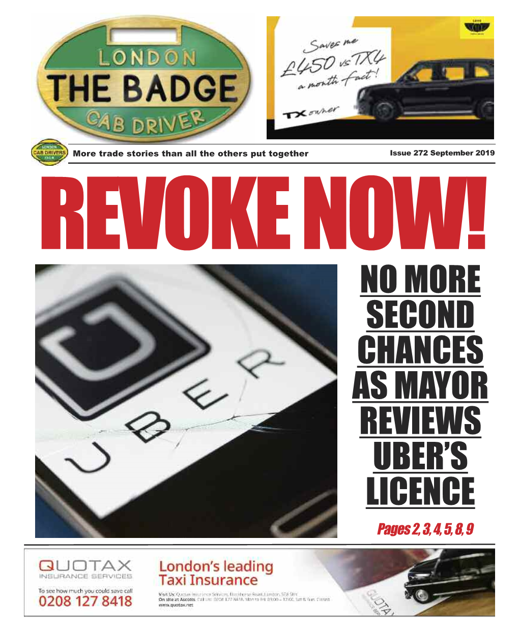 No More Second Chances As Mayor Reviews Uber's Licence