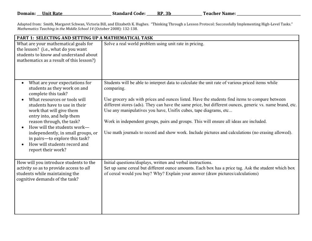 Thinking Through a Lesson Protocol (TTLP) Template s9