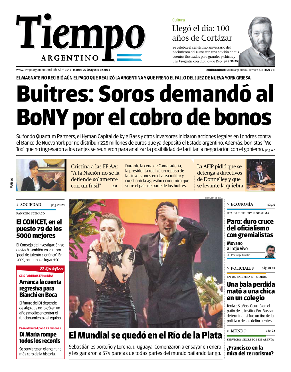 Soros Demandó Al Bony Por El Cobro De Bonos