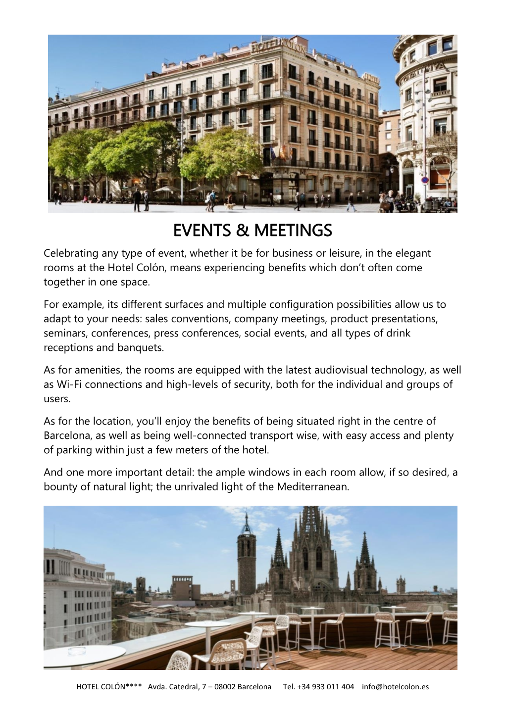 Events & Meetings