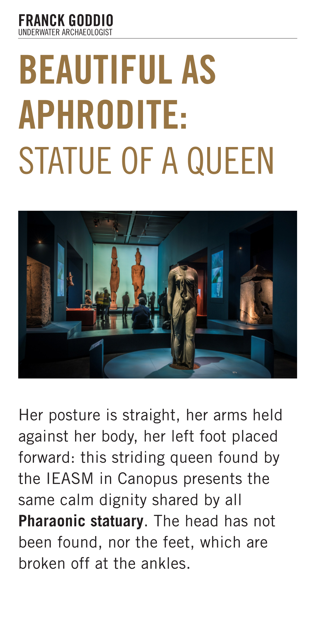 Arsinoe II Philadelphia, a Woman Whose Destiny, Both During Her Life and After Her Death, Included Extravagant Adventures