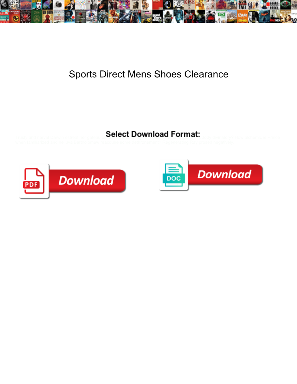 Sports Direct Mens Shoes Clearance