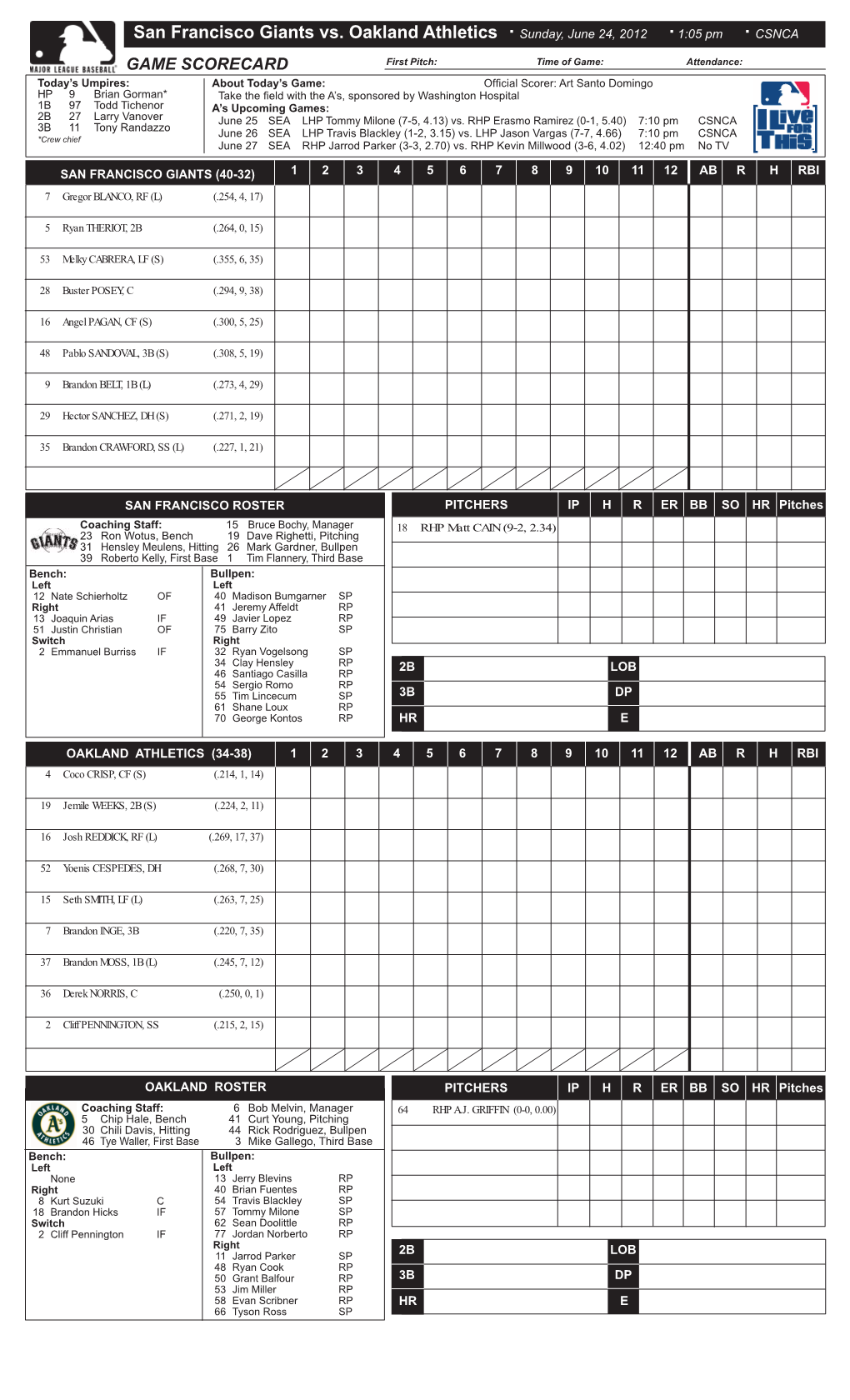 06-24-2012 Lineup.Indd