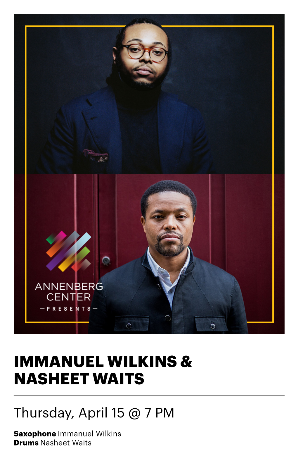 Immanuel Wilkins & Nasheet Waits