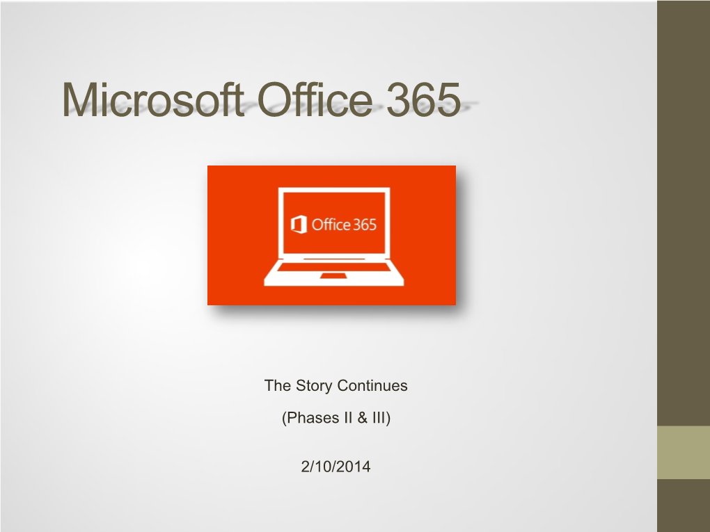 Microsoft Office 365