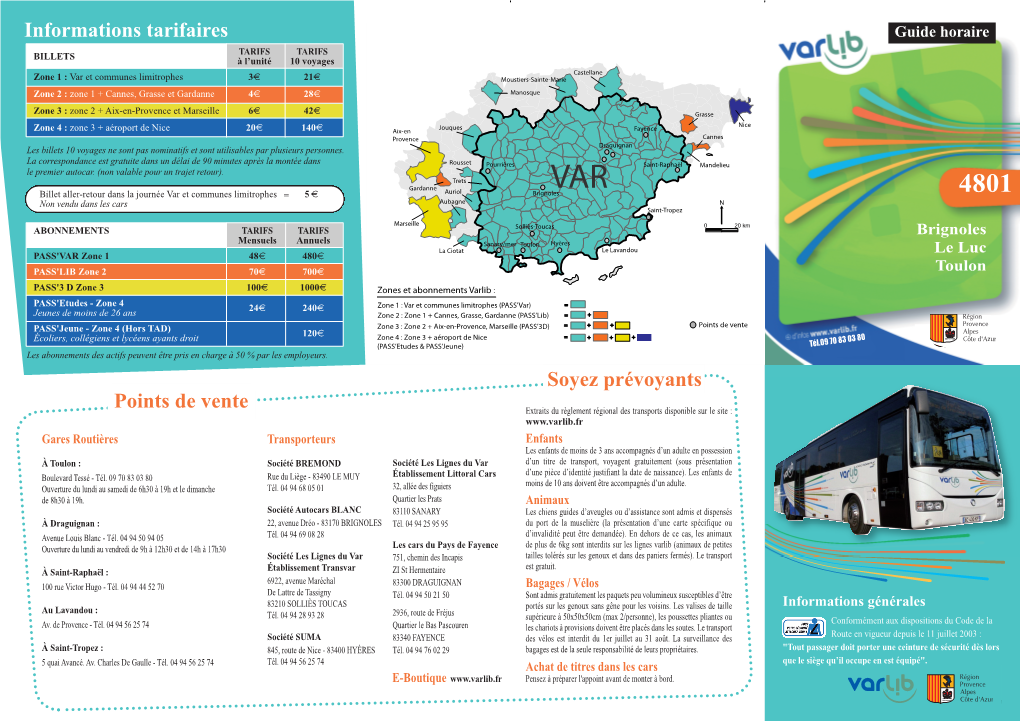 Soyez Prévoyants Points De Vente E-Bou Tique Brignoles