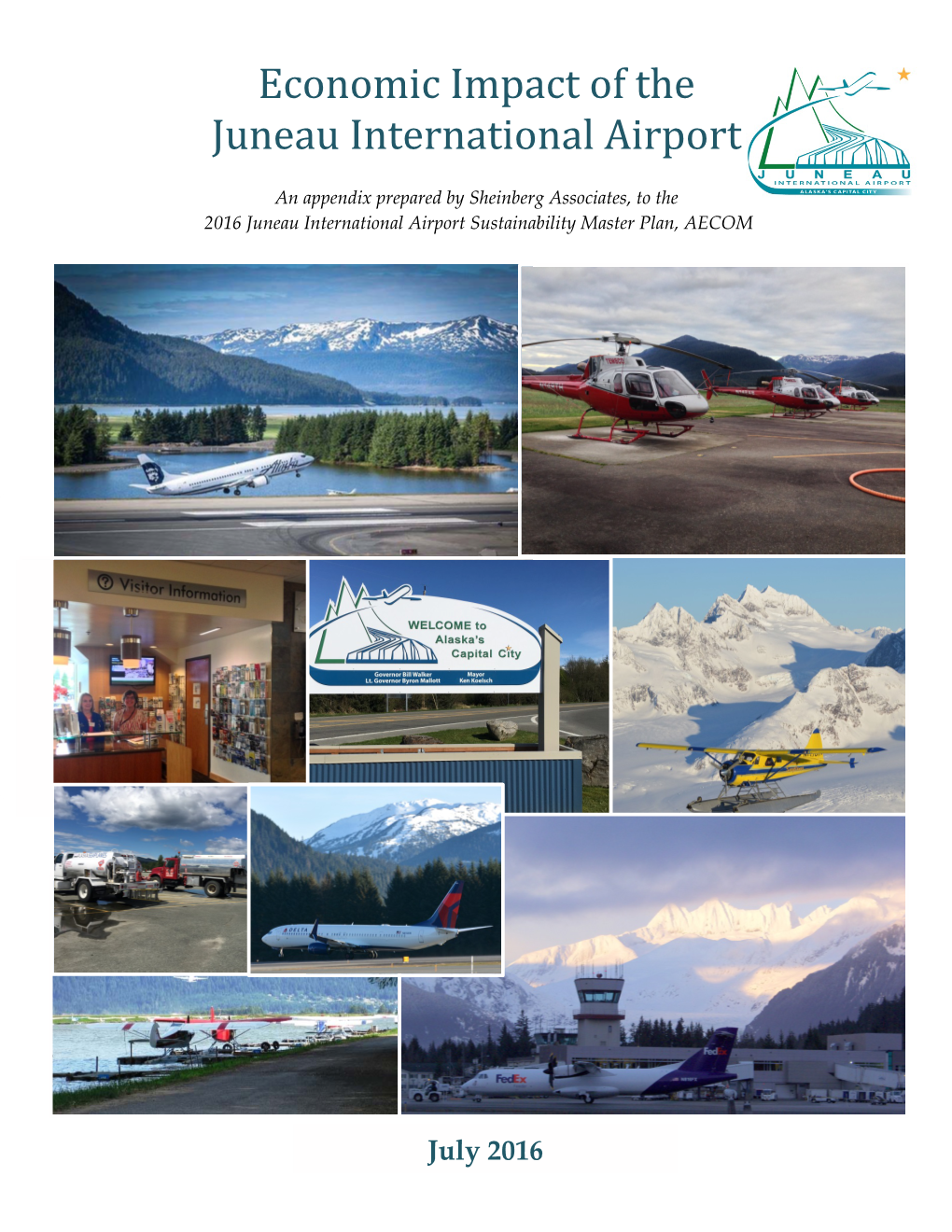 Economic Impact of the Juneau International Airport Is Summarized on Figure 1