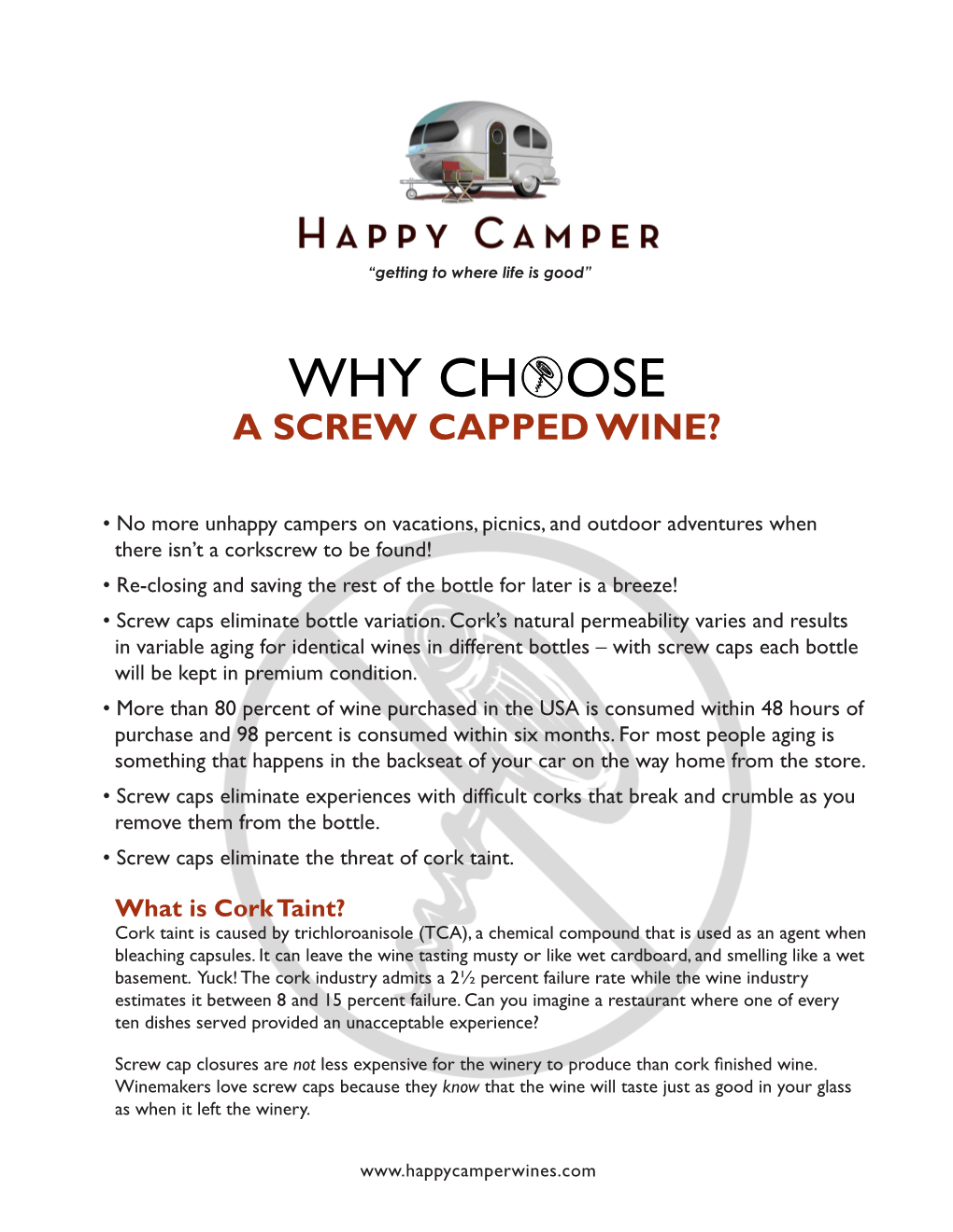 Why Choose a Screw Capped Wine?