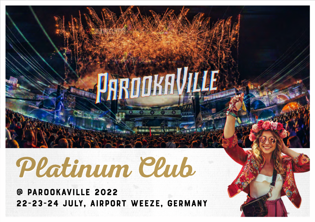 @ PAROOKAVILLE 2022 22-23-24 July, Airport Weeze, Germany