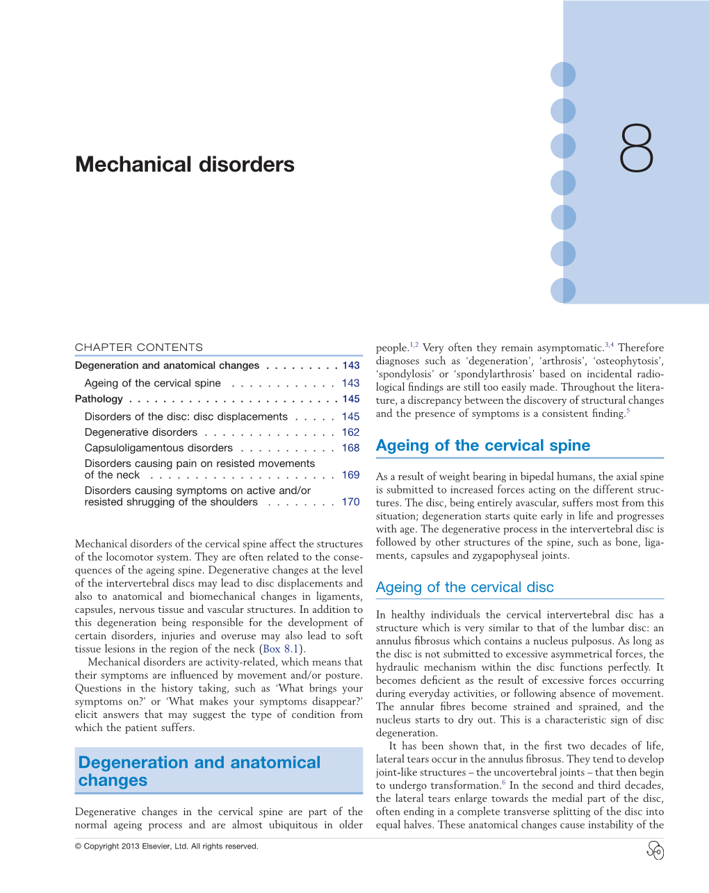 Mechanical Disorders 8