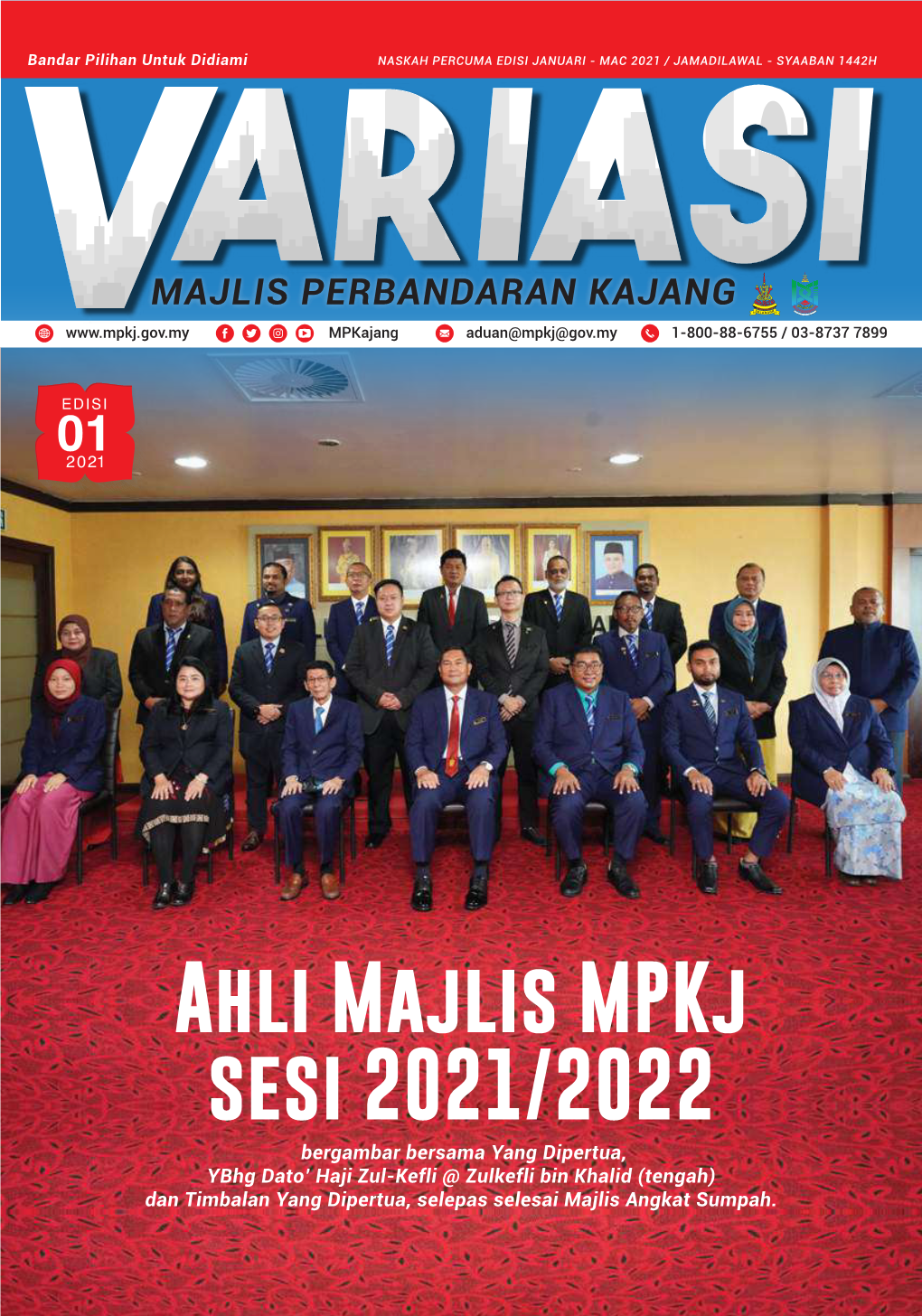 Ahli Majlis Mpkj Sesi 2021/2022