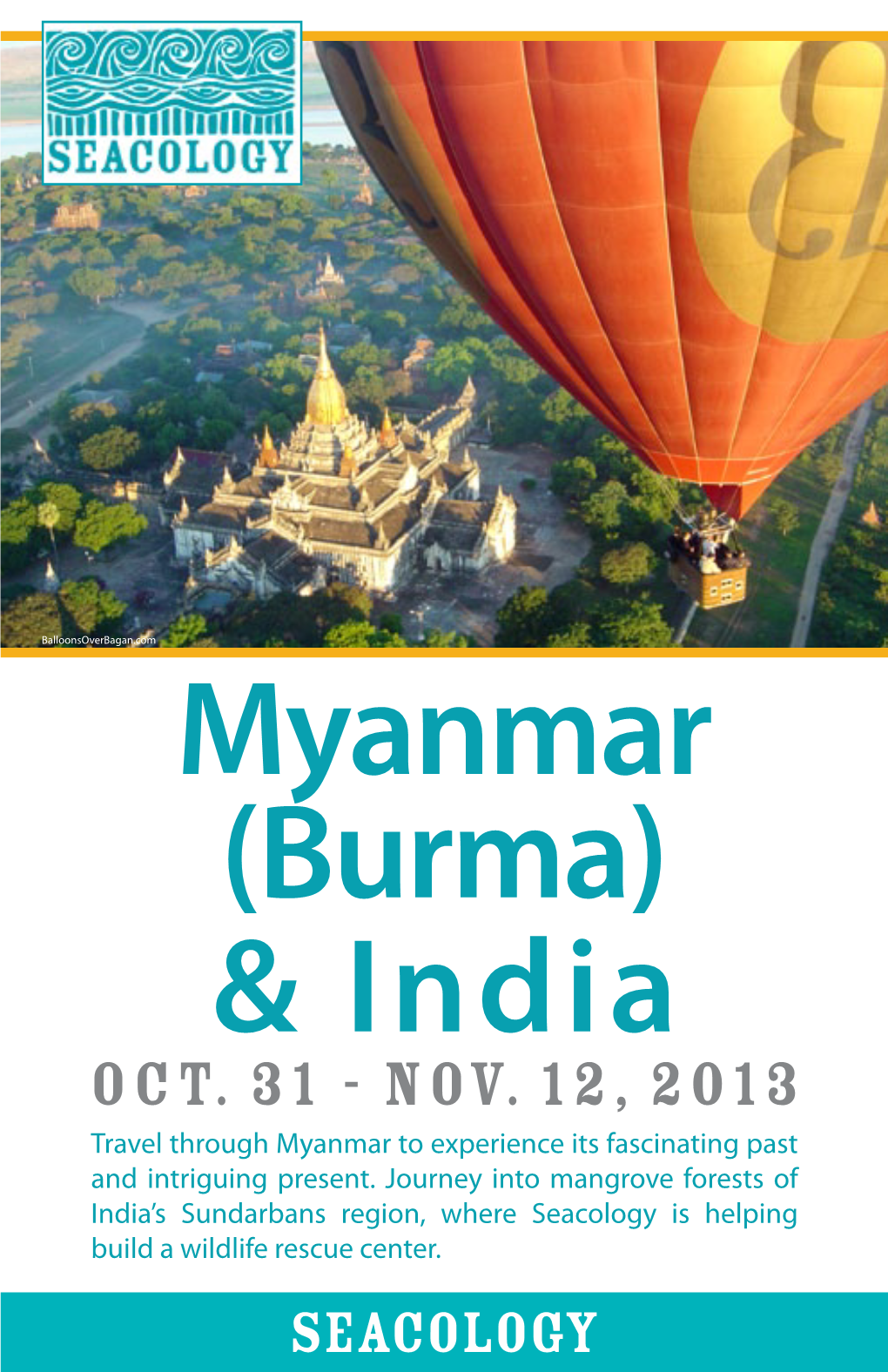 Myanmar (Burma) & India OCT