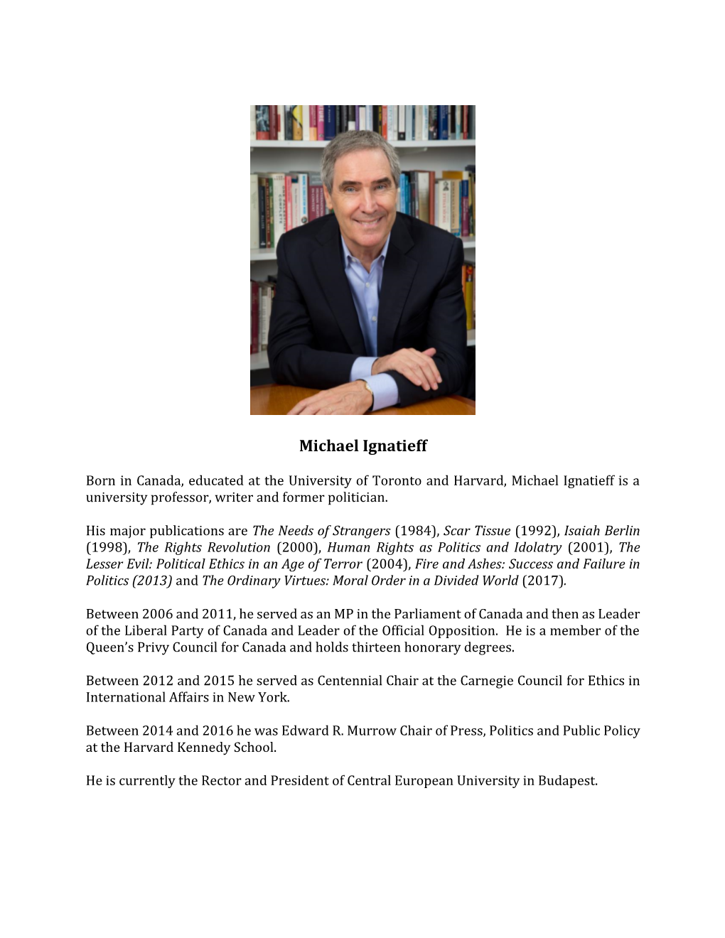 Michael Ignatieff