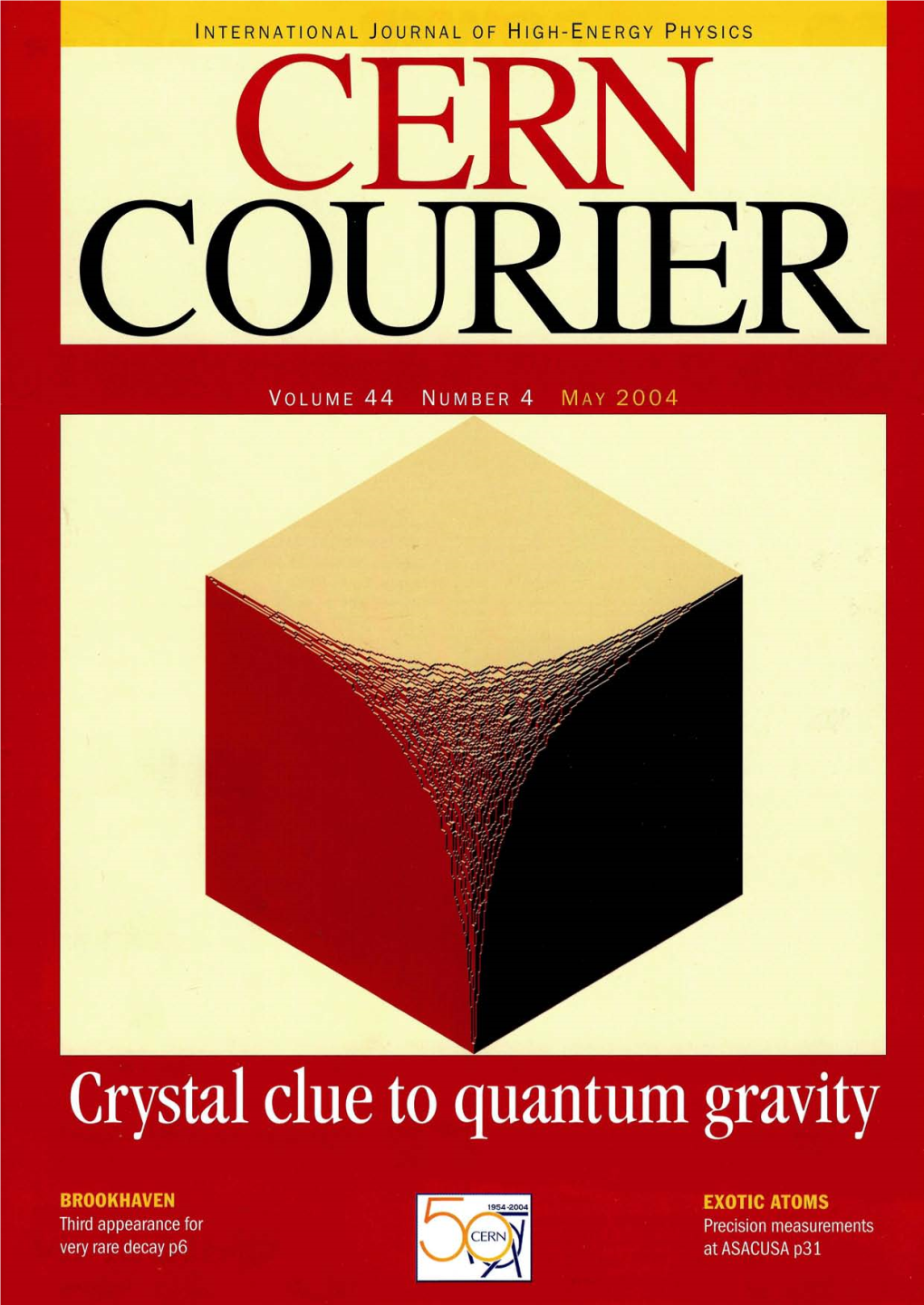 Crystal Clue to Quantum Gravity