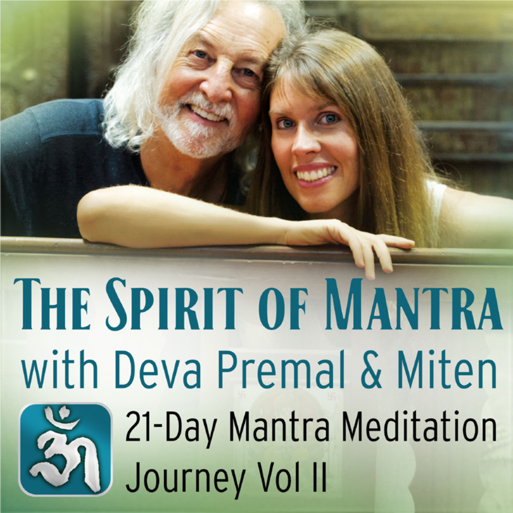 The Spirit of Mantra with Deva Premal
