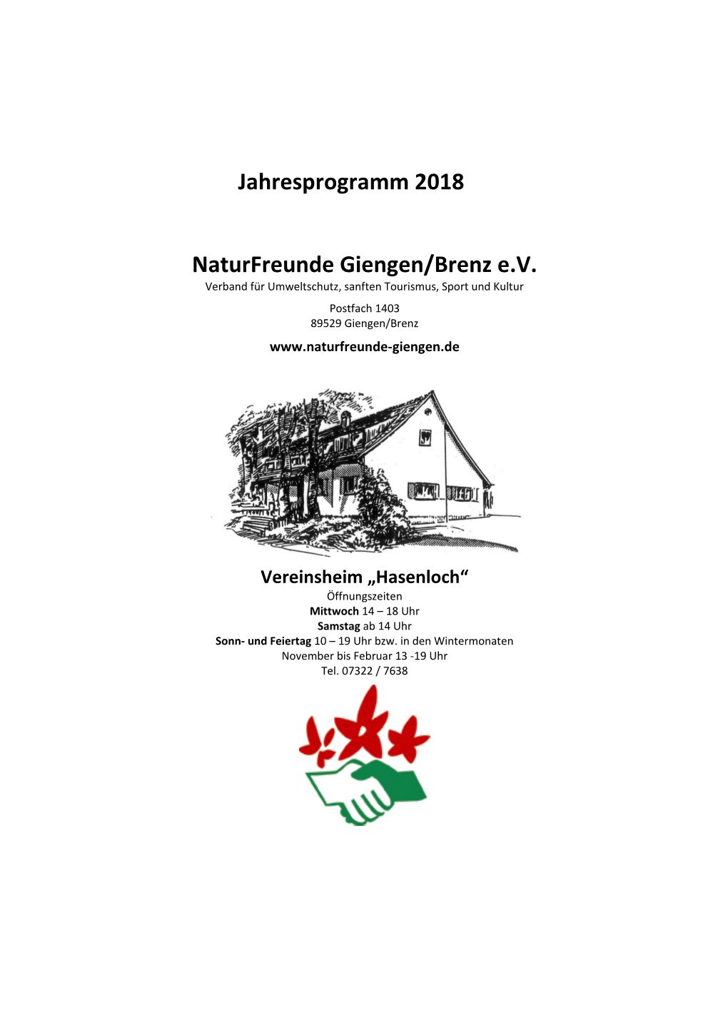 Naturfreunde Giengen/Brenz E.V. Jahresprogramm 2018