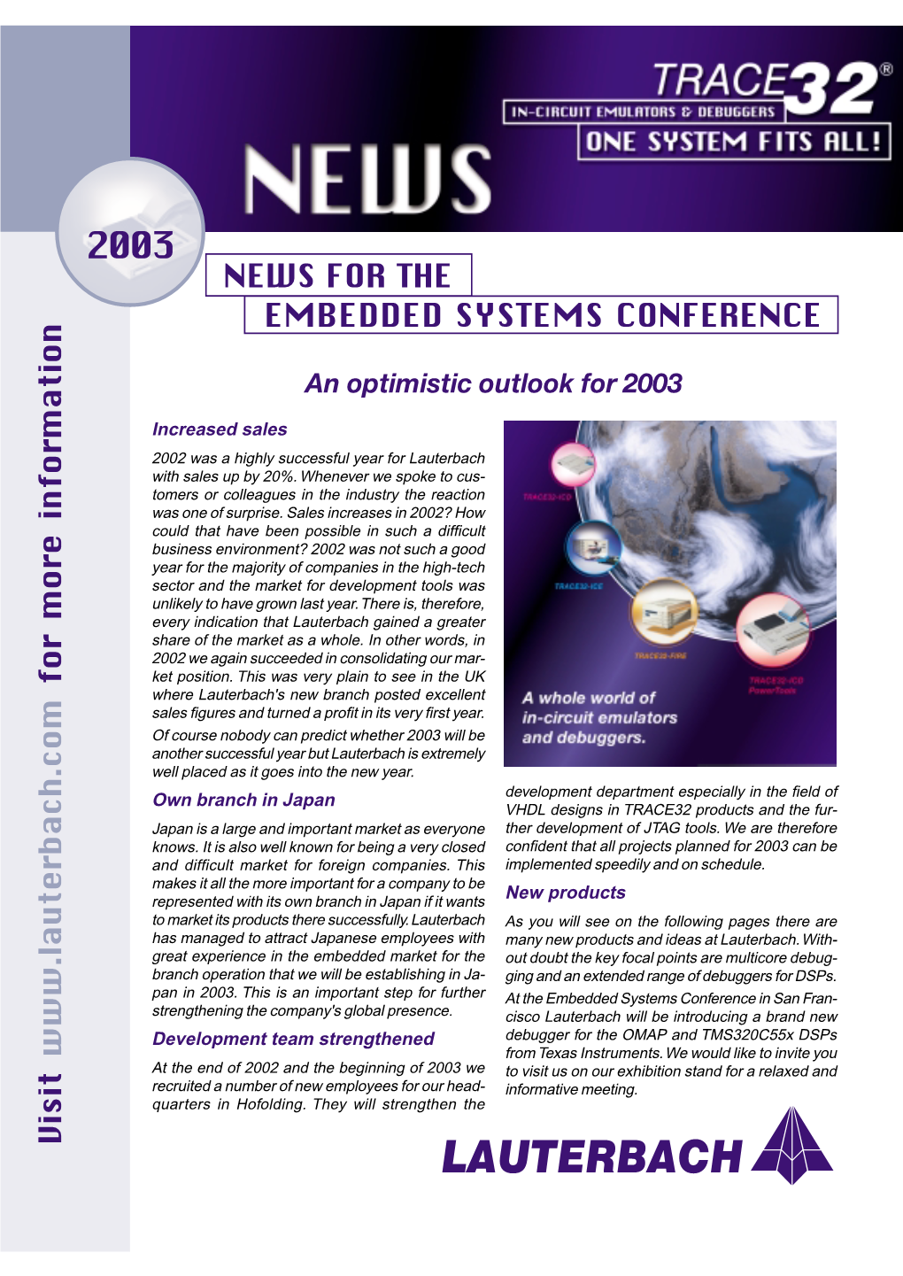 News for the Embedded Systems Conference