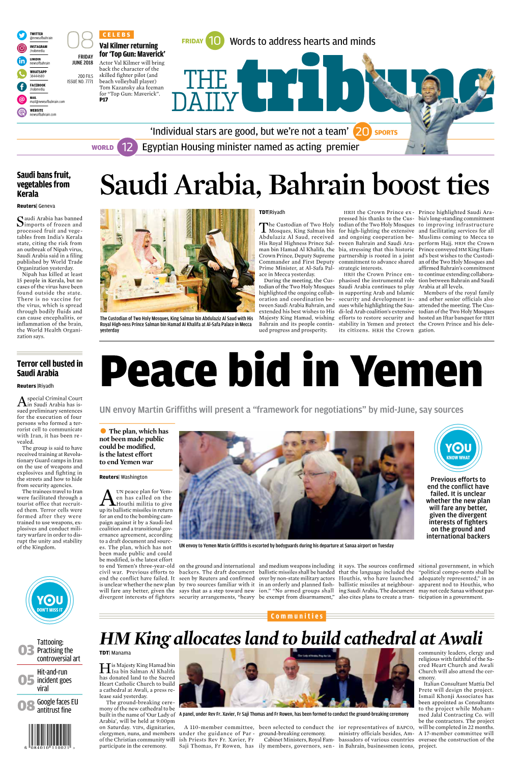 Saudi Arabia, Bahrain Boost Ties