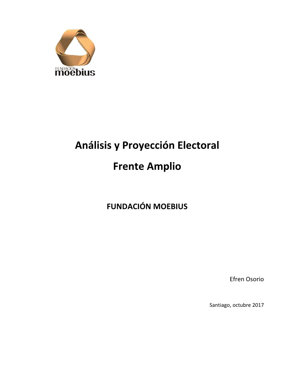 Análisis Y Proyección Electoral Frente Amplio