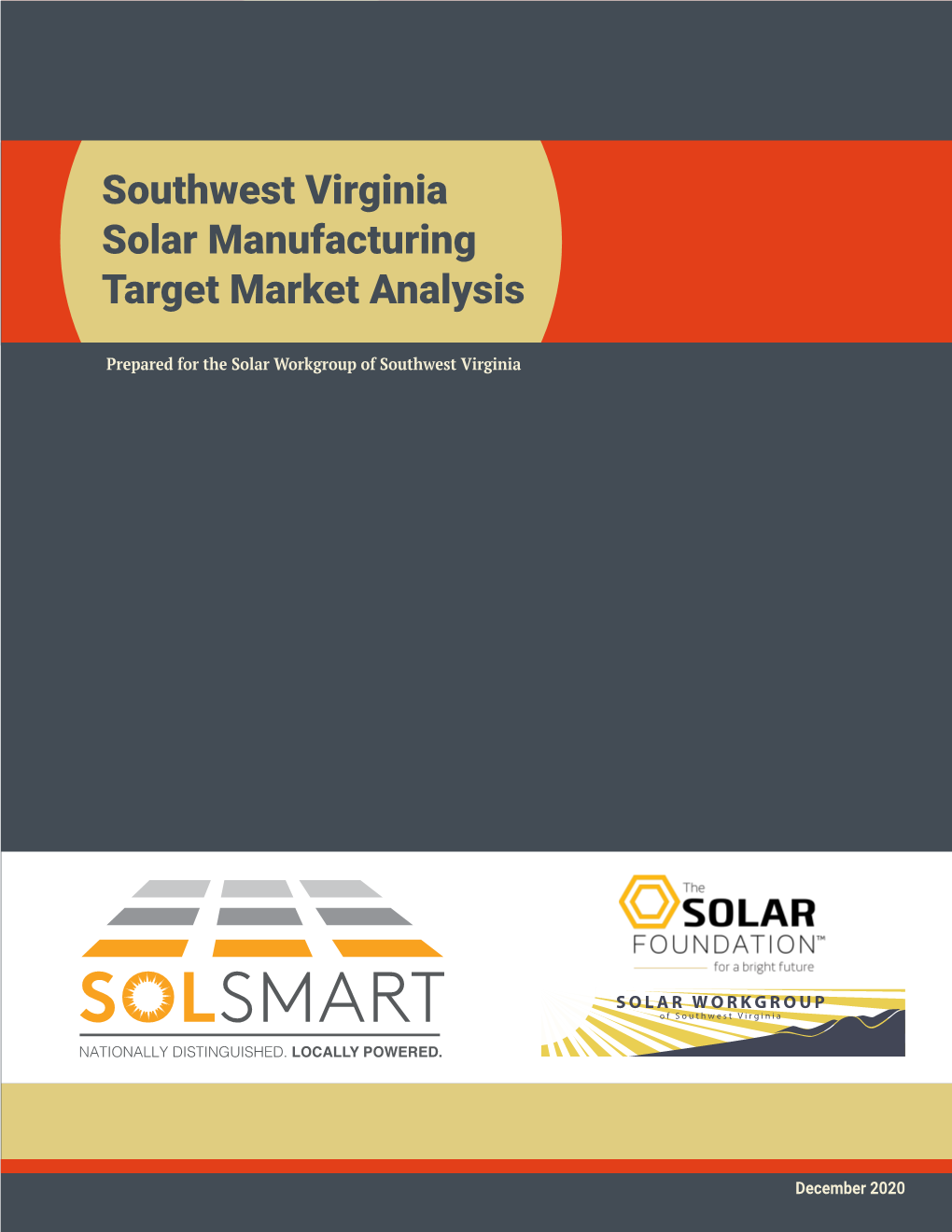 Southwest Virginia Solar Manufacturing Target Market Analysis