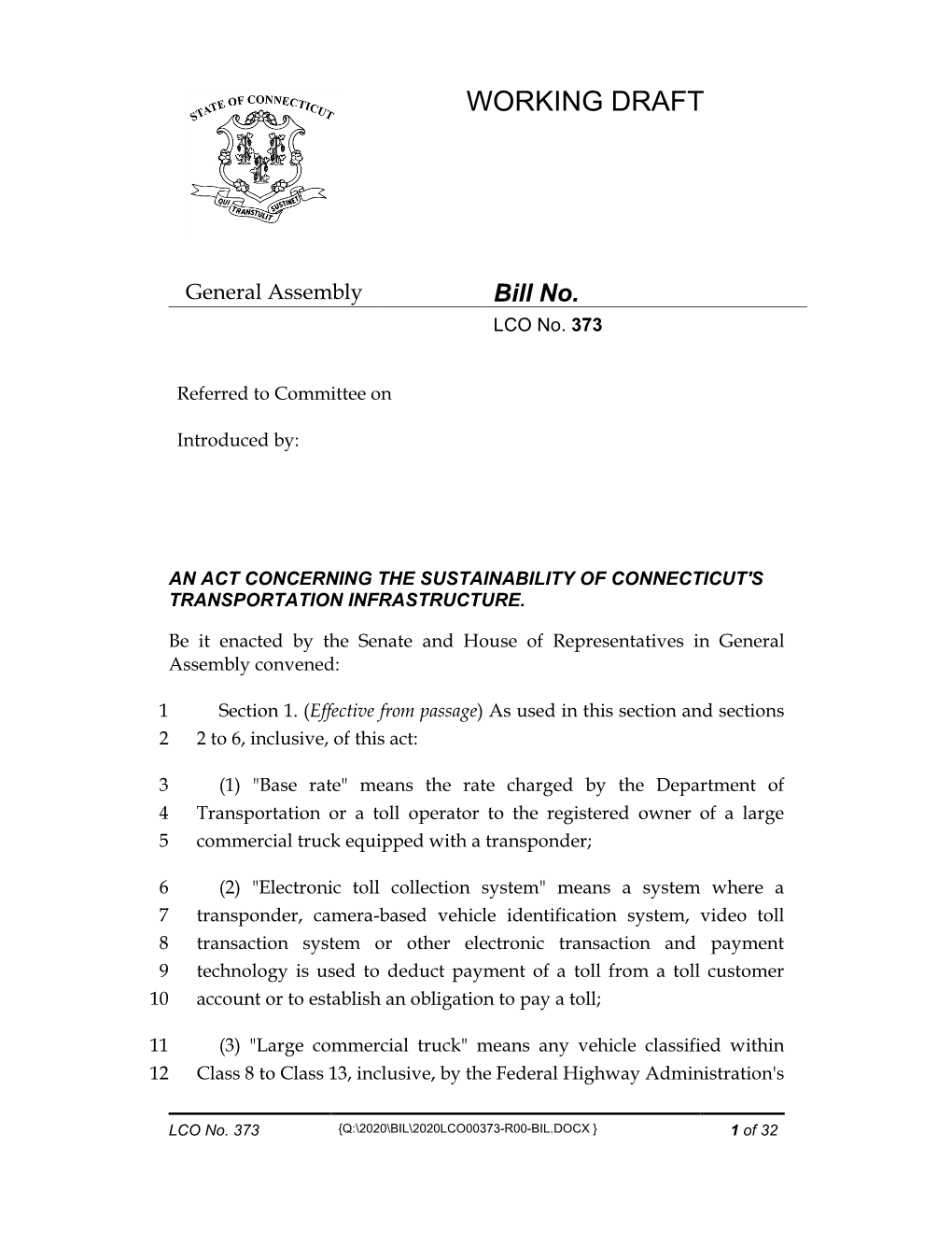 AAC the Sustainability of Connecticut's Transportation Infrastructurelco