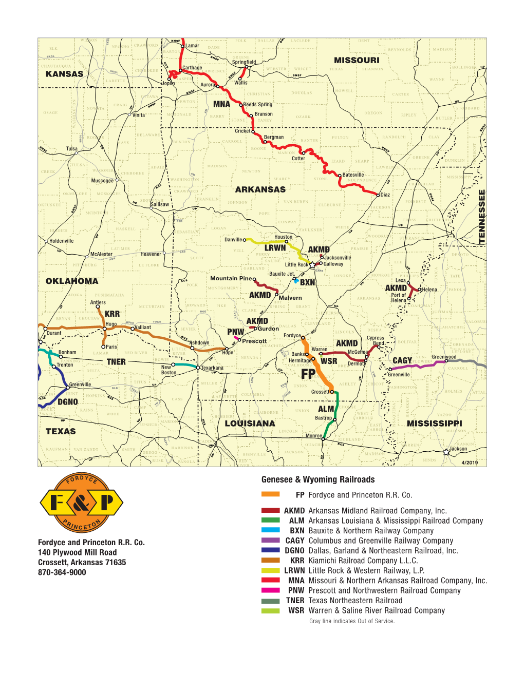 Genesee & Wyoming Railroads