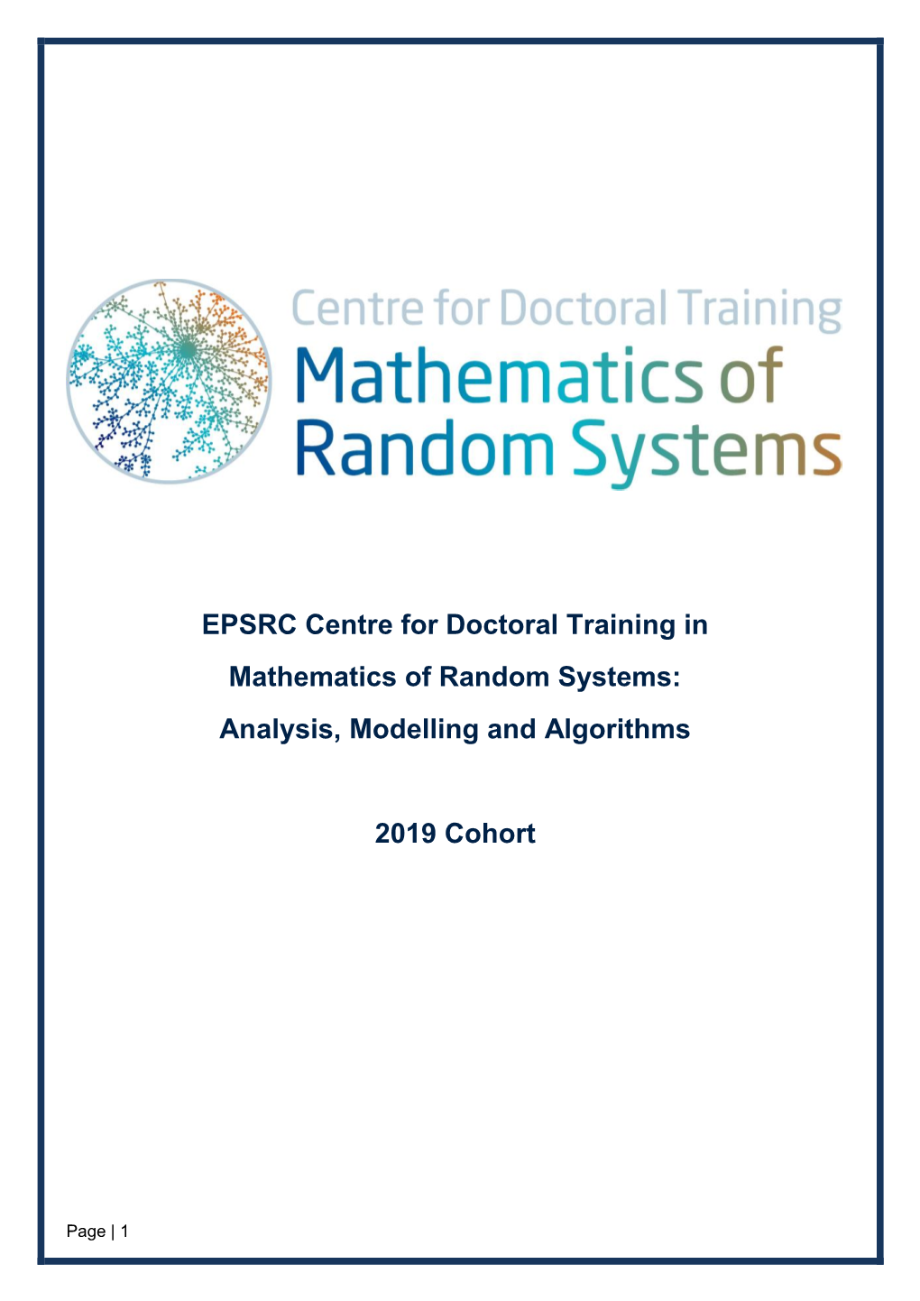 Oxford Programme for Mathematics in Energy