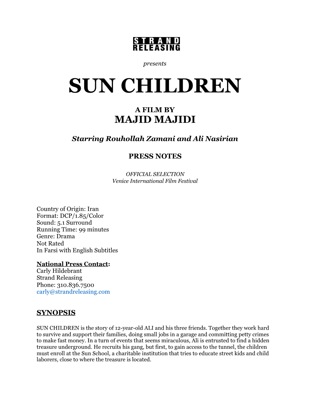 Sun Children