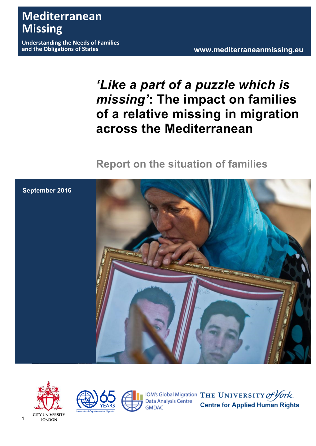 The Impact on Families of a Relative Missing in Migration Across the Mediterranean