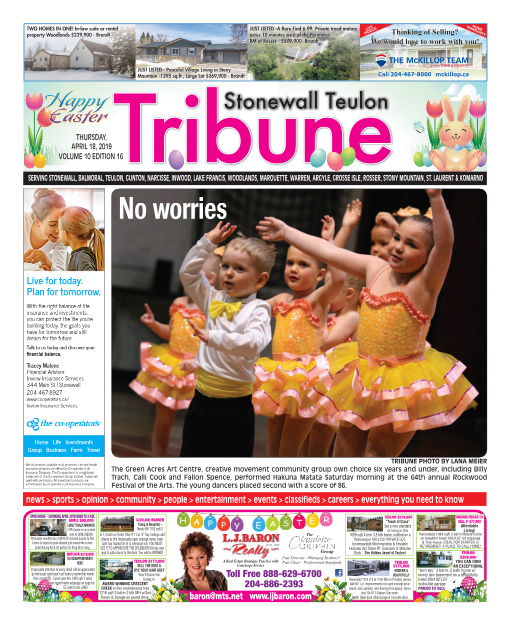 Proofed-Stonewall Tribune 041819.Indd