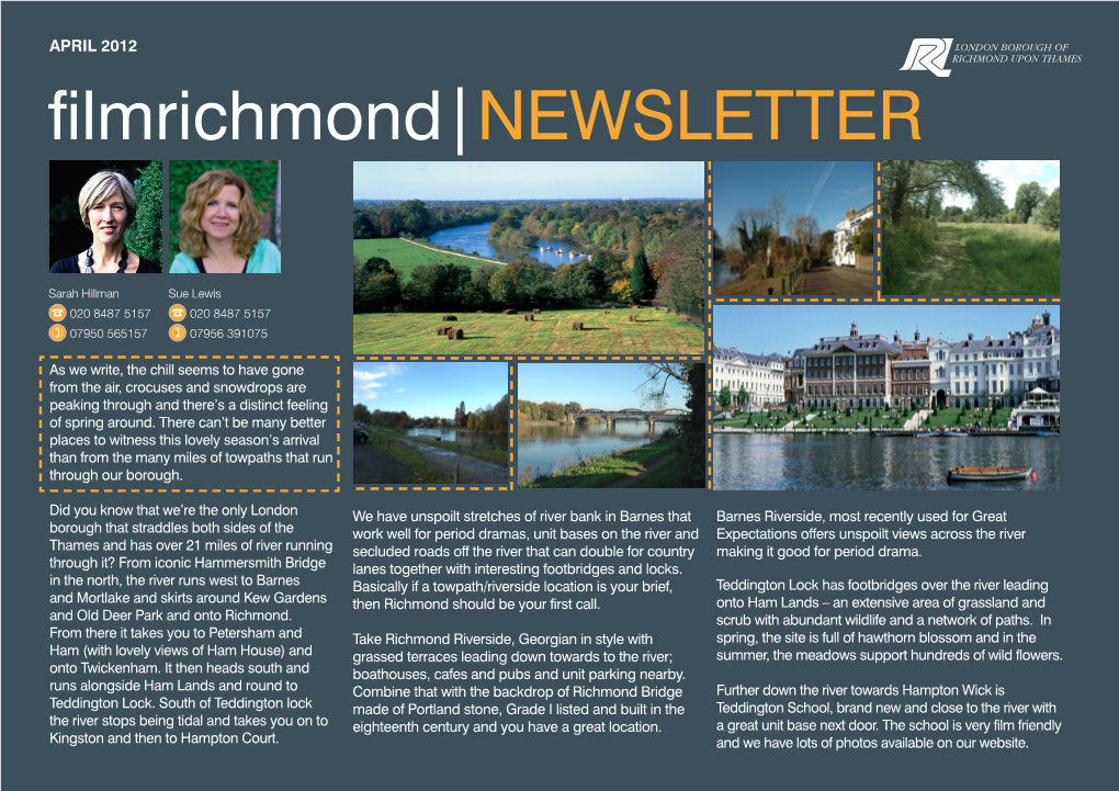 Filmrichmond|NEWSLETTER