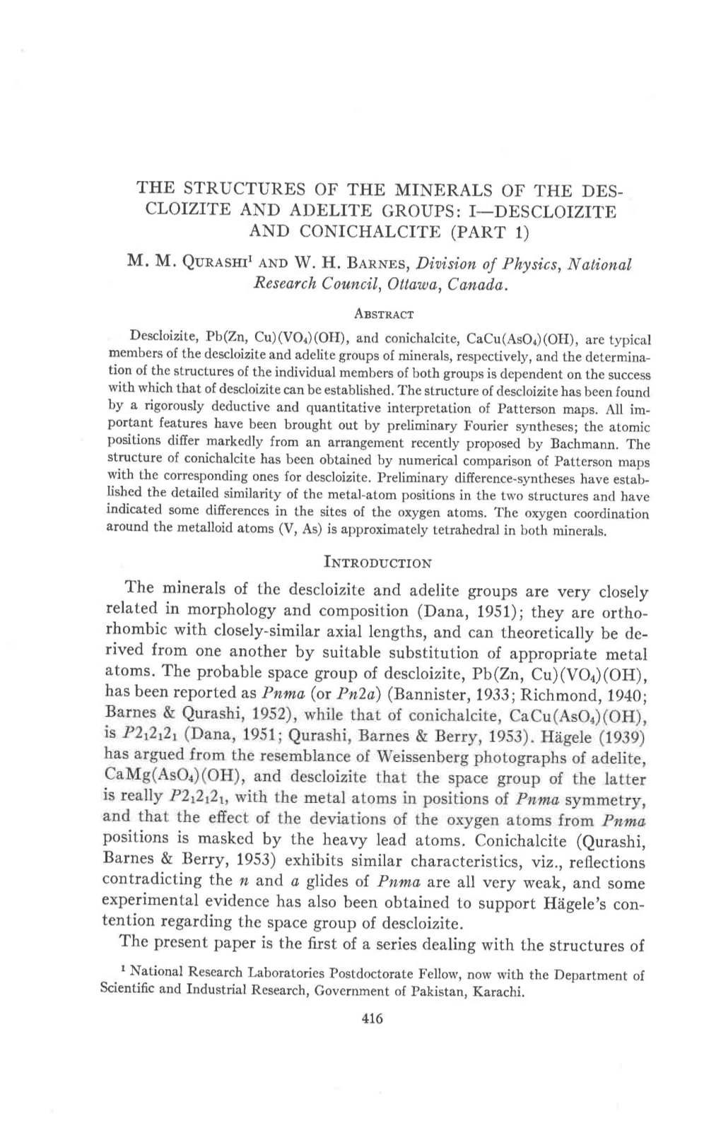 I-Descloizite and Conichalcite (Part 1)