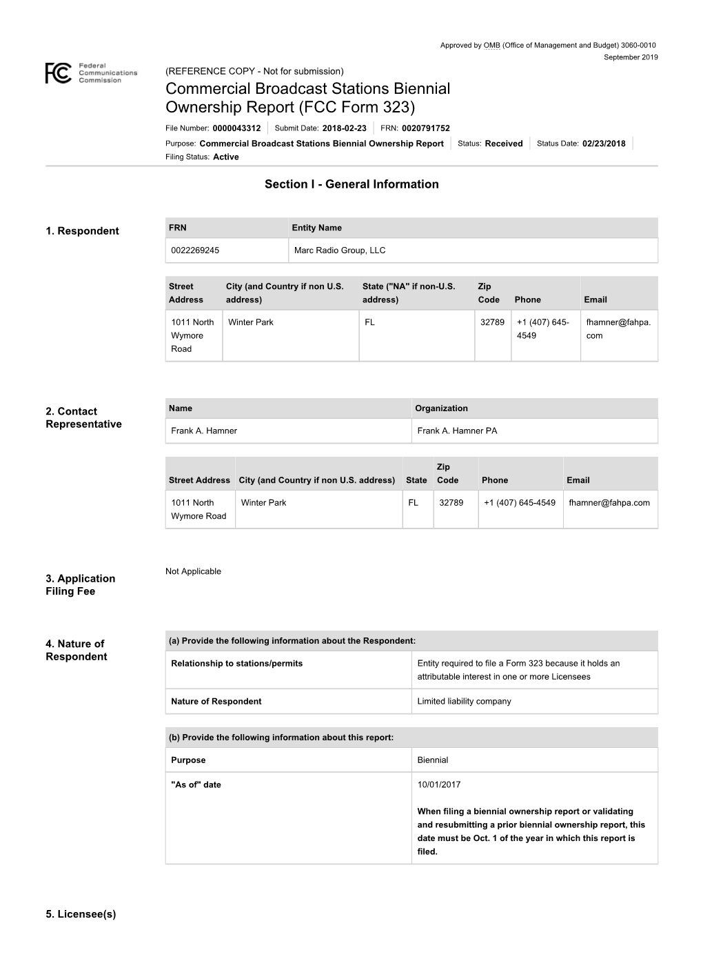 Licensing and Management System