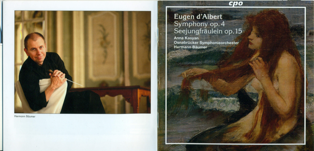 Hermann Baumer Eugen D'albert (1864-19321