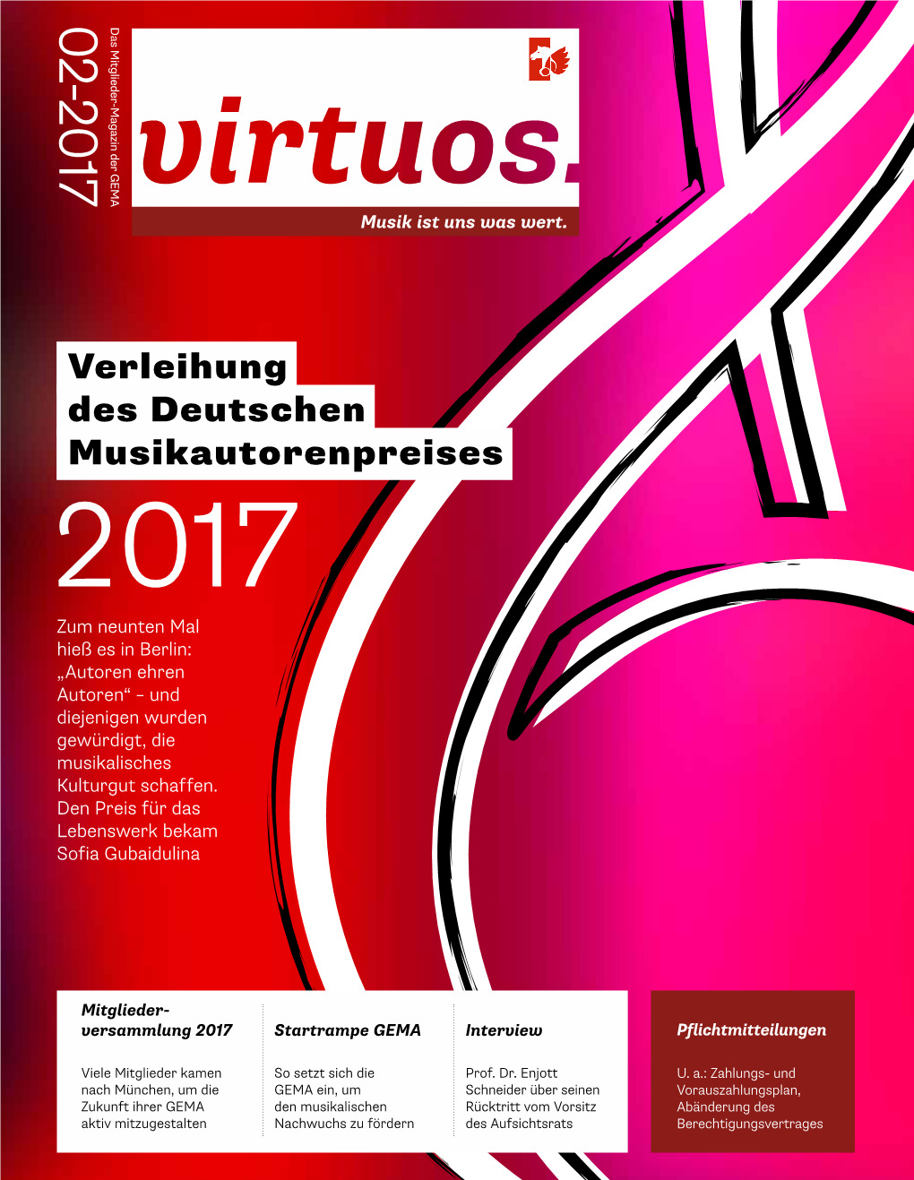 Verleihung Des Deutschen Musikautorenpreises 18 2017 08