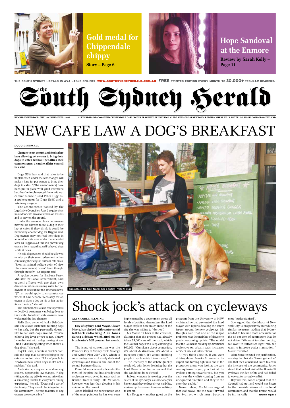 New Cafe Law a Dog's Breakfast