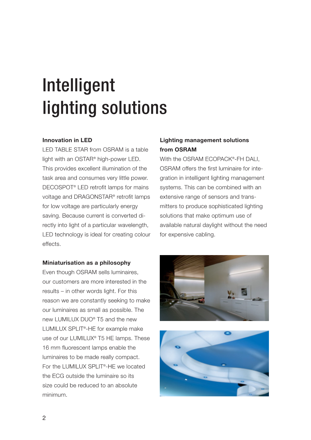 Intelligent Lighting Solutions