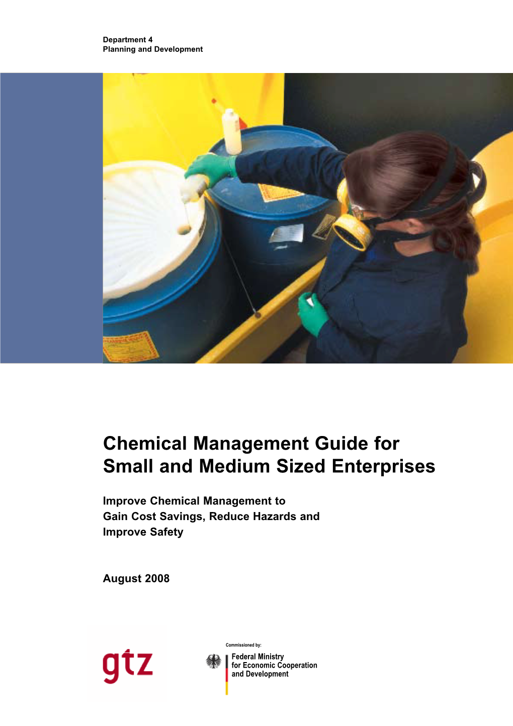 Chemical Management Guide for Small and Medium Sized Enterprises