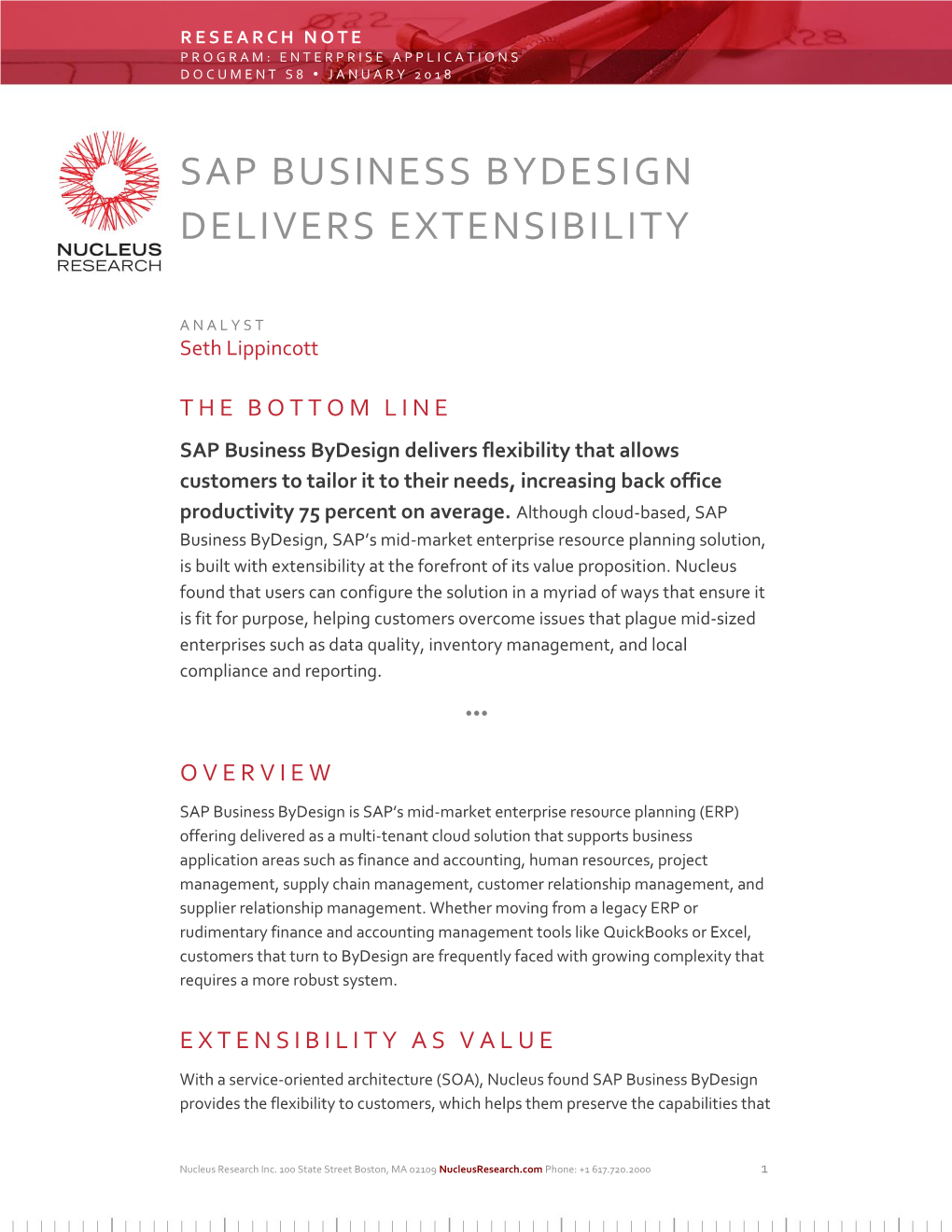 Sap Business Bydesign Delivers Extensibility