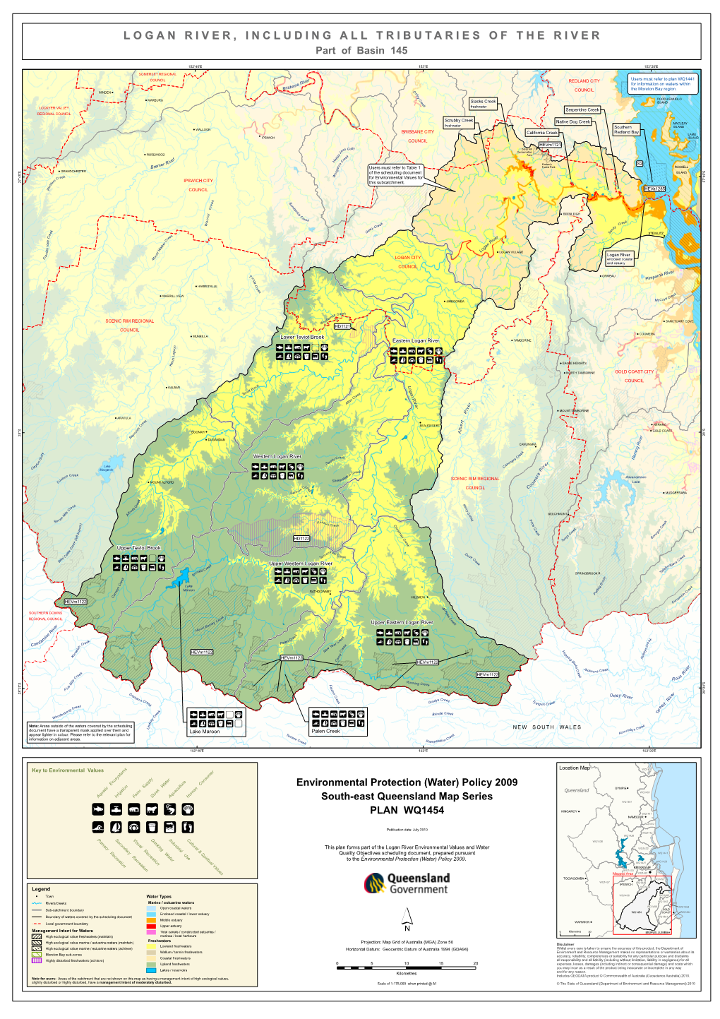 Logan River Environmental Values and Water Quality Objectives (Plan)