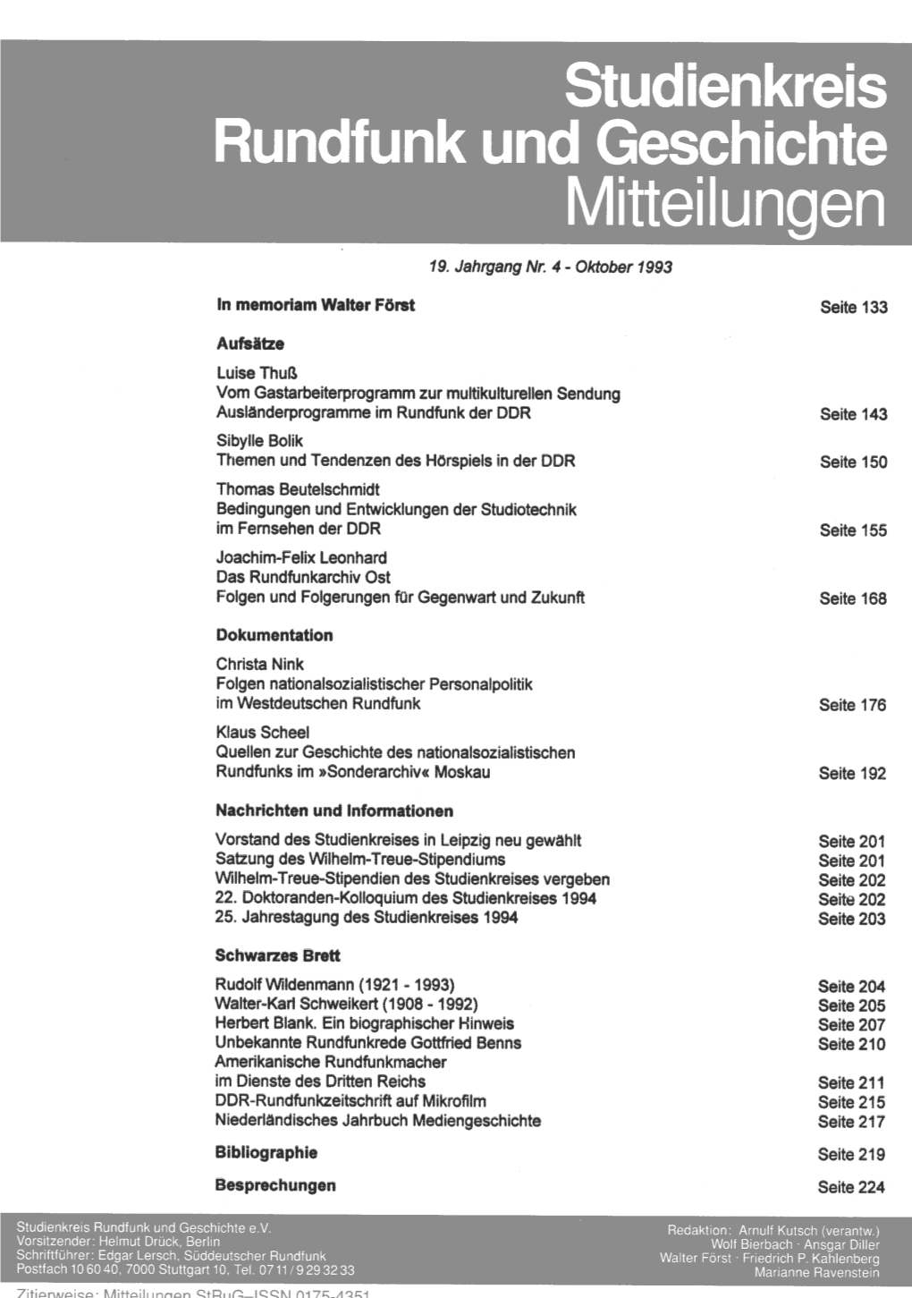 1993, 19. Jahrgang (Pdf)