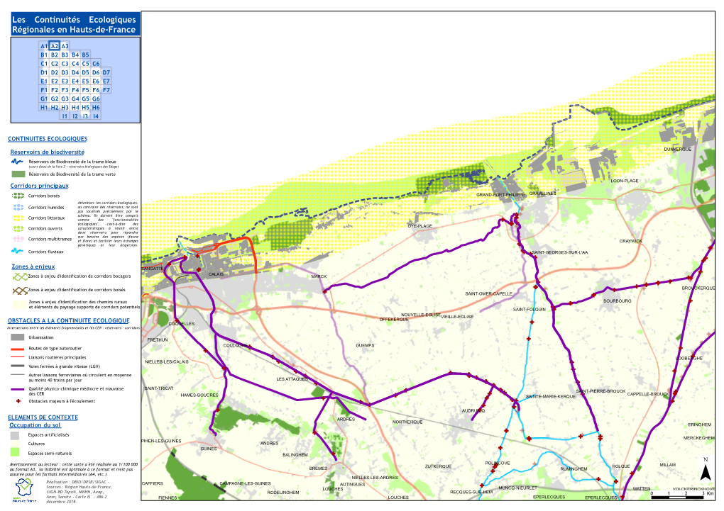 Les Continuités Ecologiques Régionales En Hauts-De-France