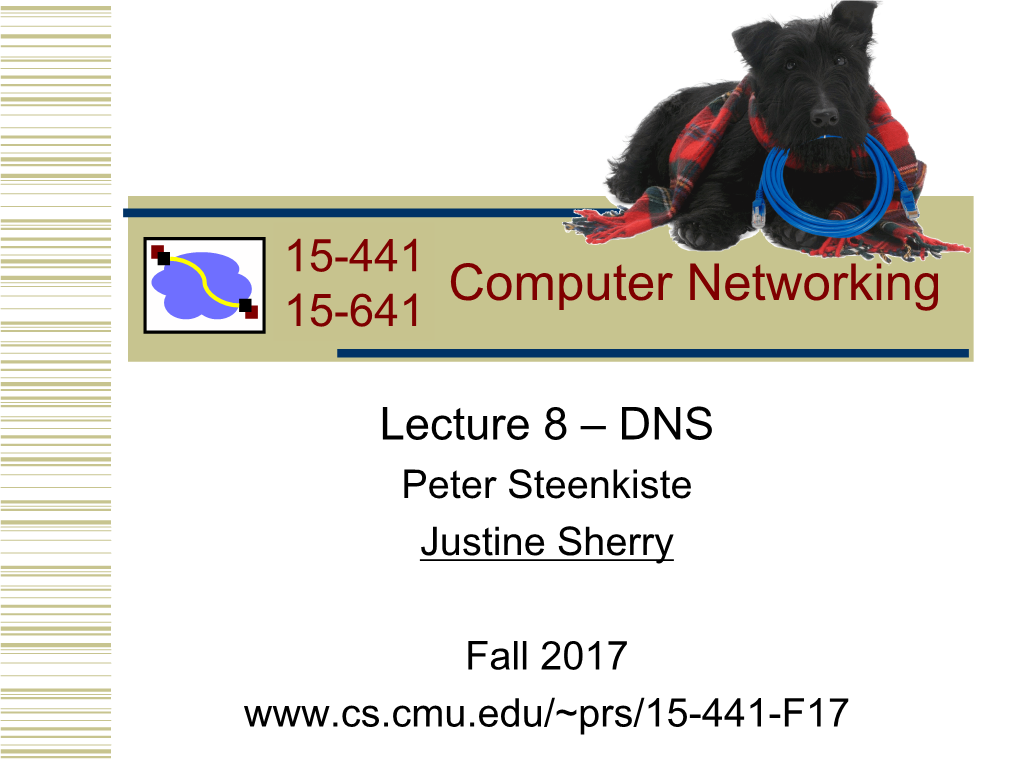 15-441 Computer Networking 15-641