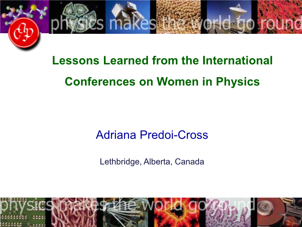 Canadian Association of Physicists