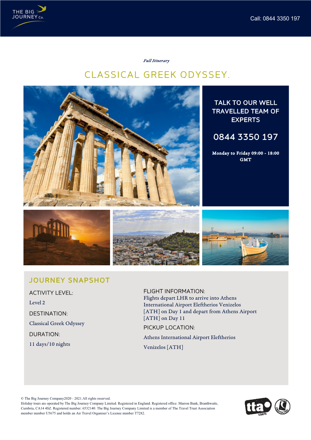 Classical Greek Odyssey