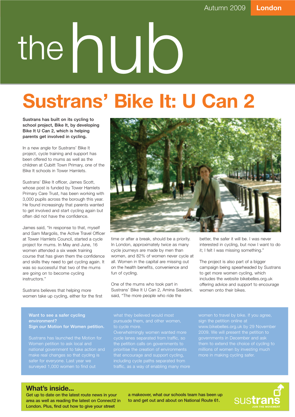 Sustrans© Bike It: U Can 2