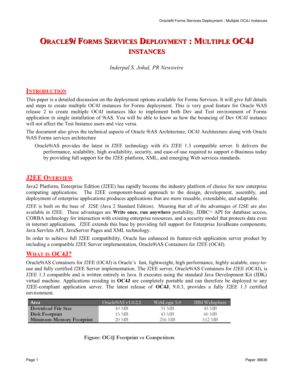 Oracle 9Ias Forms Deployment