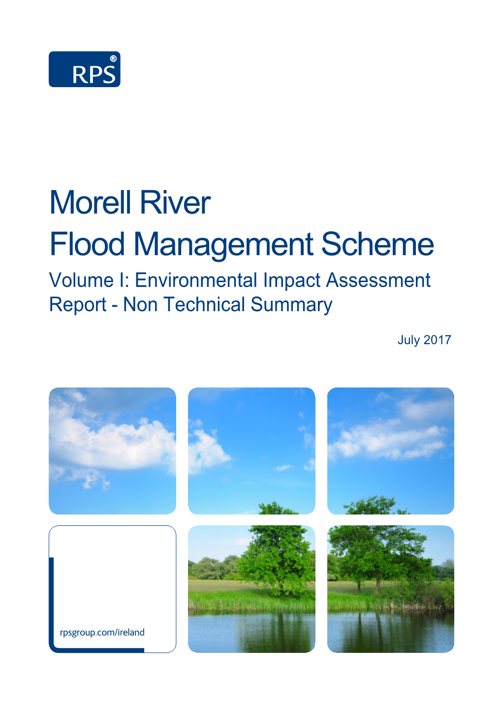 Morell River Flood Management Scheme Volume I: Environmental Impact Assessment Report - Non Technical Summary