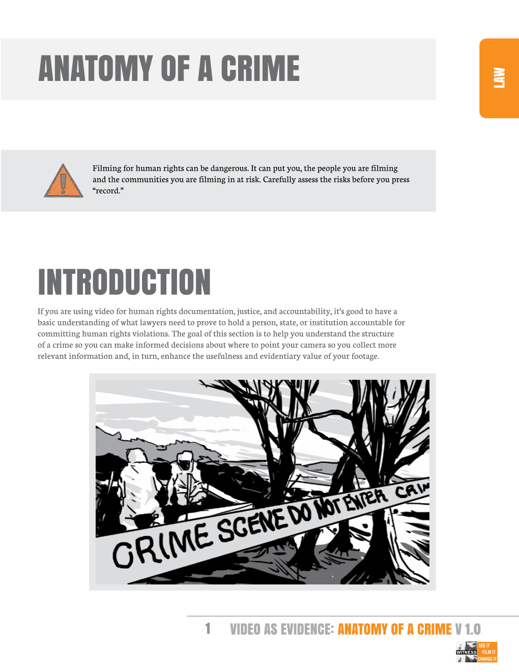 Introduction Anatomy of a Crime