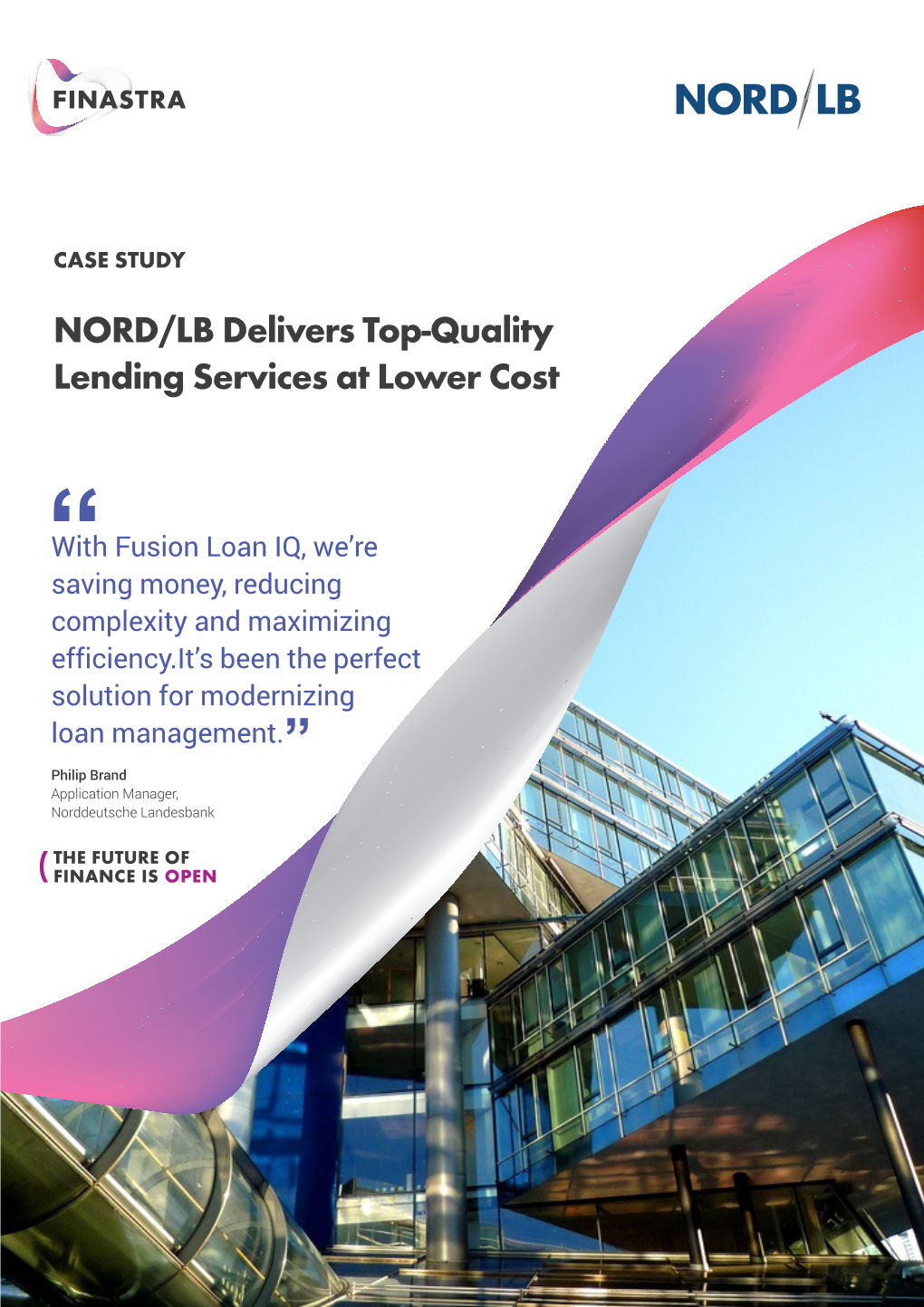 NORD/LB Delivers Top-Quality Lending Services at Lower Cost